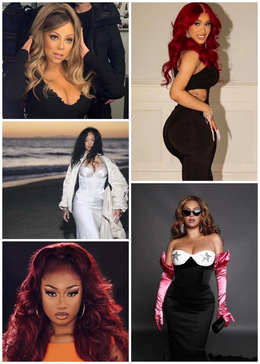 black_and_petty's tweet image. My stan list:
#BeyHive
#Lambs
#RihannasNavy
#BardiGang
#Hotties
