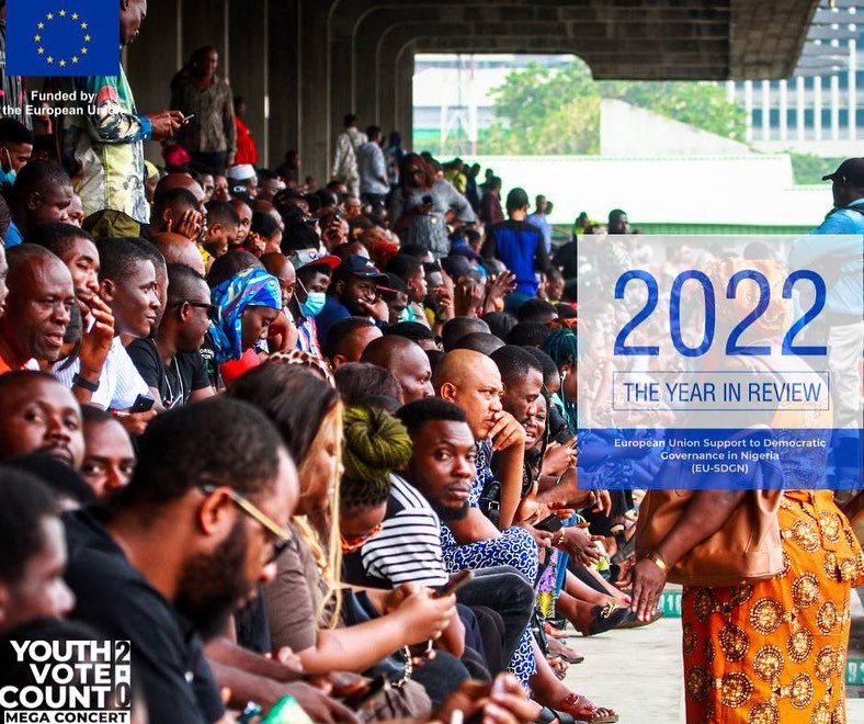 #2022InReview: Last minute rush for PVC registration. This happened in #Lagos 48 hours before  the #EuropeanUnion <a href="/EUinNigeria/">EU in Nigeria 🇪🇺🇳🇬</a> funded #YouthVoteCountNG mega music concert. 

#2022InShort 
#2022InReview 
#YearInReview 
#EU4DemocracyNG
#EU4Democrcy
#EUinNigeria 
#YouthVoteCount