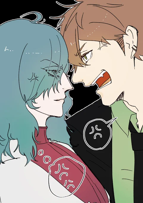 またしても発作が…!!!!!!(これは、喧嘩する2人)  