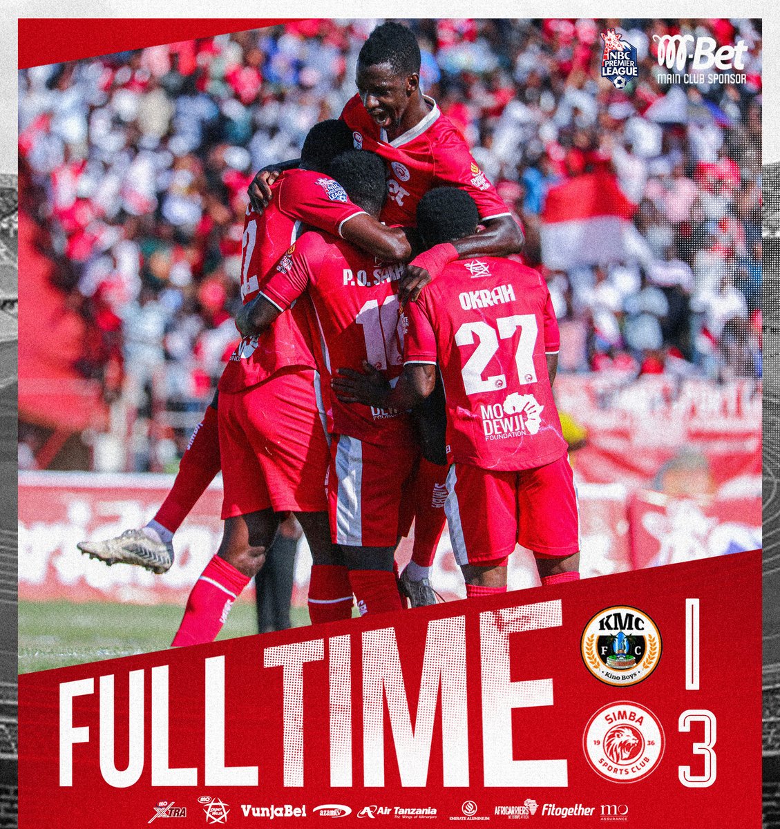 SimbaSCTanzania's tweet photo. Wanasimba furaha na iendelee 🤩

#NBCPremierLeague 
#NguvuMoja https://t.co/lnJ7MIlLGU