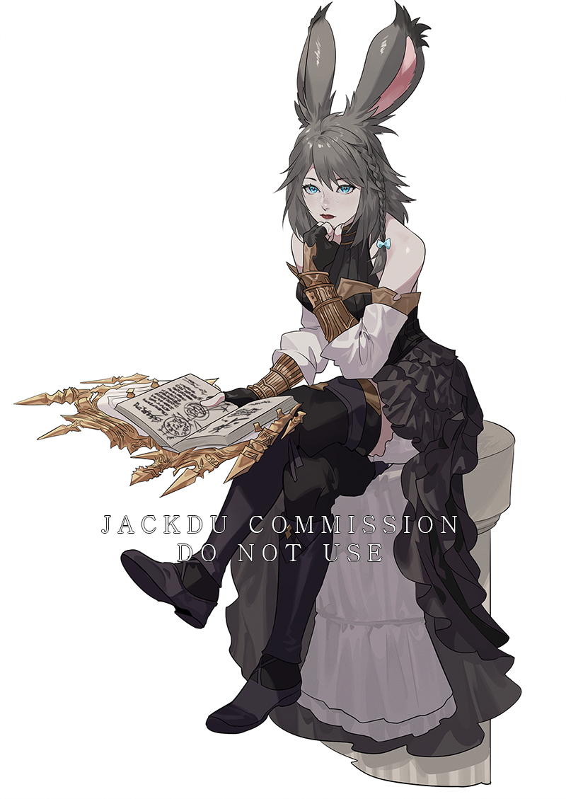 FF14「FF14/Cell shade typeCommissioned by  」|Jackdu/Commissions Closed/Reservation OKのイラスト