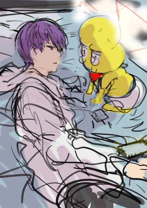 刀ピーoverdose絵も描きたかったな 