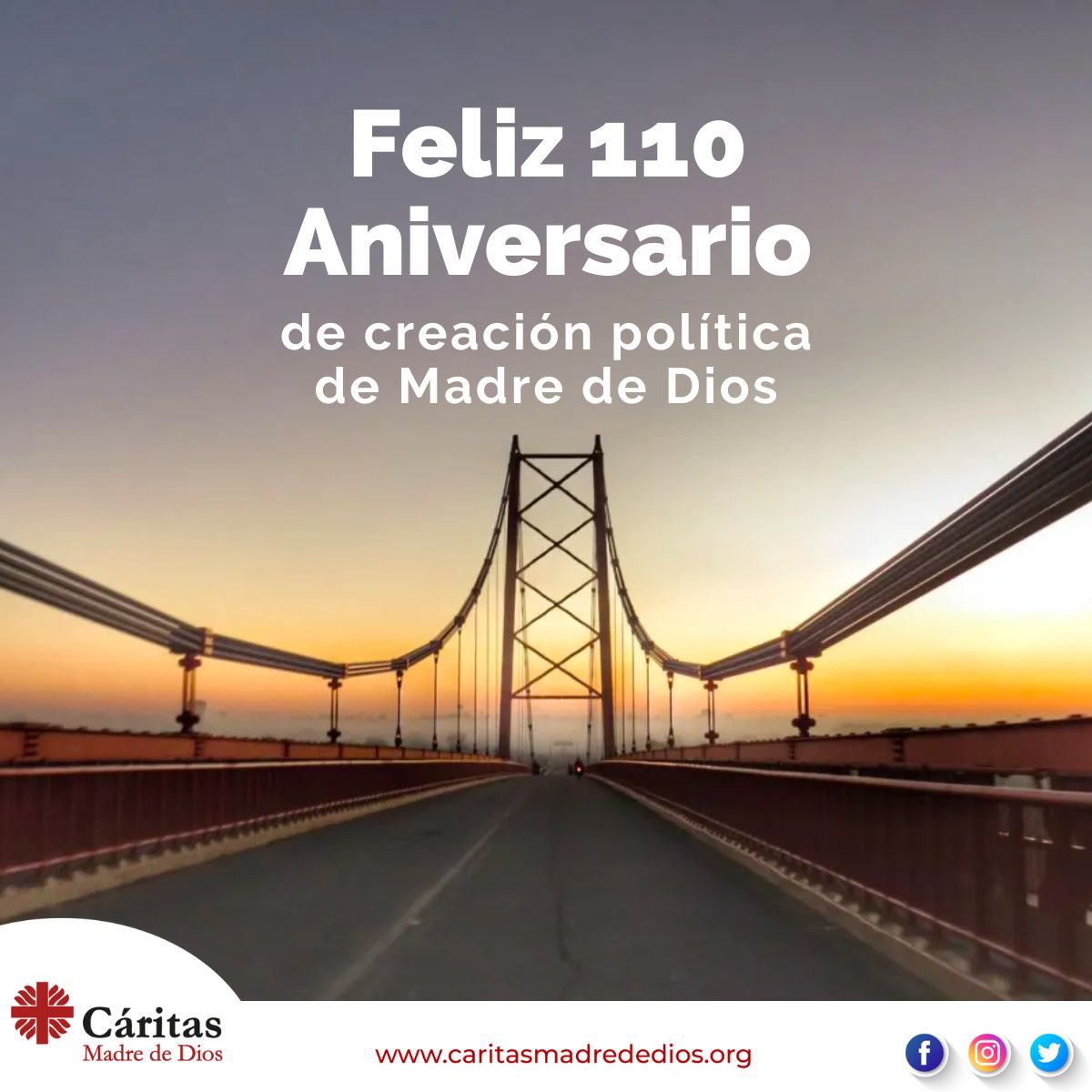Cáritas Madre de Dios tweet media