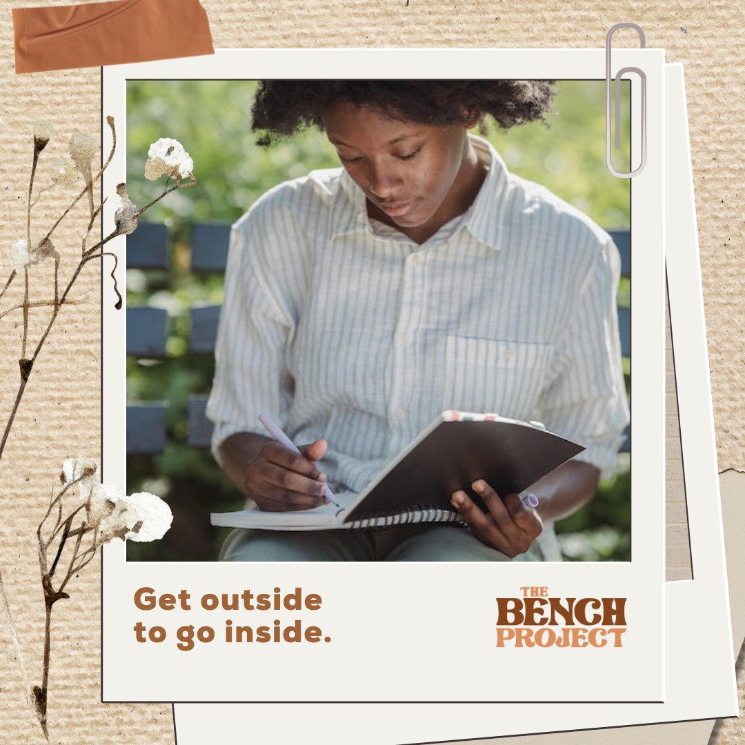 TheBenchProj's tweet photo. Nature is a tremendous source of inspiration, &amp; if your New Year's resolutions include going outside more, why not bring a journal along with you? ✍️

Visit our website &amp; sign up for our email list to receive a list of 30 nature-themed journal prompts.

https://t.co/1iONvPoH2c https://t.co/GOElPWs1c1