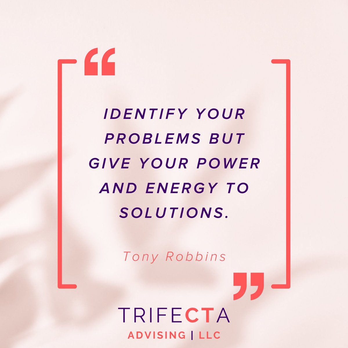 TrifectaAdvise's tweet photo. It is so easy to dwell on what is not working vs. finding the solution on how you can fix it. 

Improving yourself is no easy feat, but it is possible. 

You can do hard things. Happy Monday! I hope you tackle all the big goals you have this week.

#MondayMotivation https://t.co/z5KAuORUAP