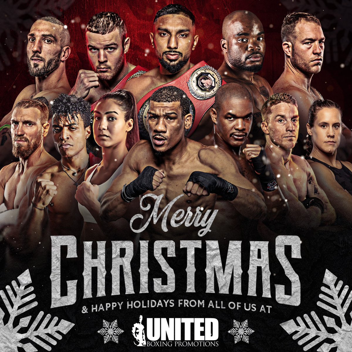 unitedpromotion's tweet photo. Merry Christmas & Happy Holidays from all of us at #unitedboxingpromotions https://t.co/sX2u6aJHwK