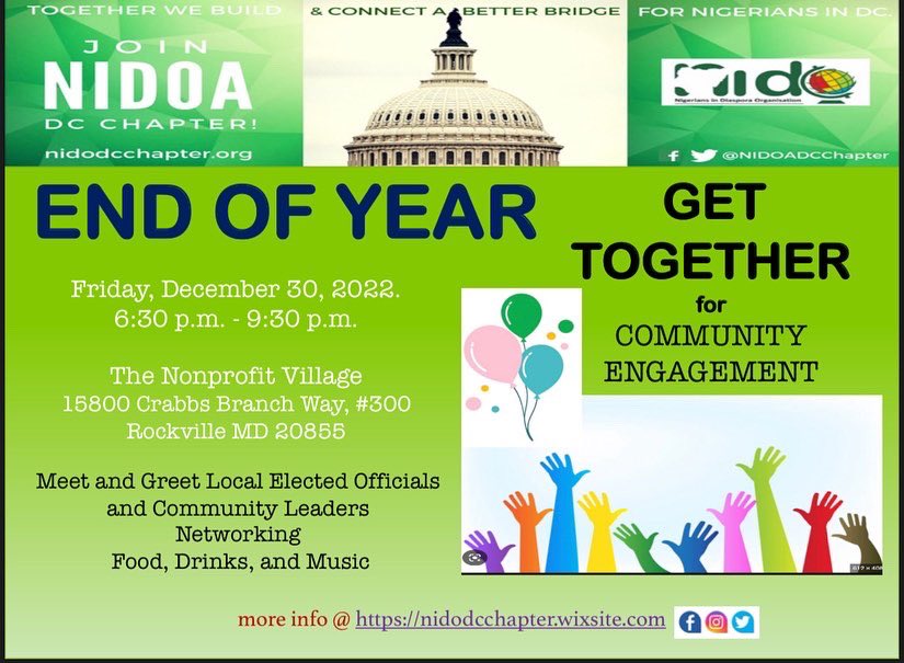 DcNido's tweet photo. NIDO END OF YEAR GET TOGETHER DECEMBER 30th with Special DJ https://t.co/R6VwQEHr78