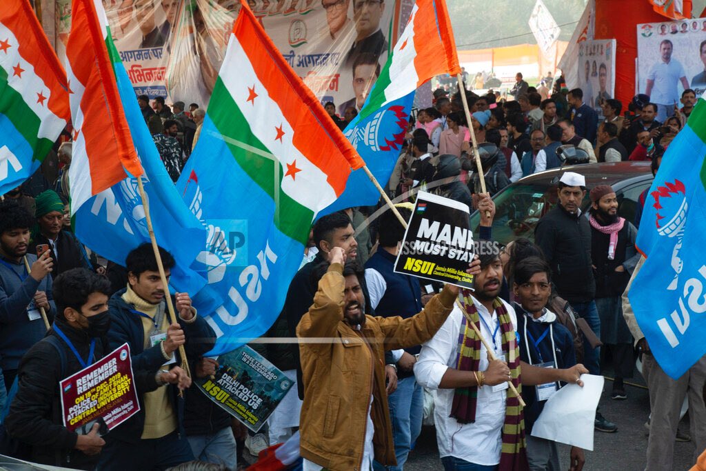 NSAbdulHameed's tweet photo. Cancelling #PreMatric and #MANF, curtailing funds to #Jamia and #AMU and horrific ‘othering’ in many higher educational institutions! What Minorities face in #ModiRegime is blatant injustice. @MOMAIndia @smritiirani shall withdraw the decision to discontinue #MANF! #ReinstateMANF https://t.co/Tzg1pGj1B0