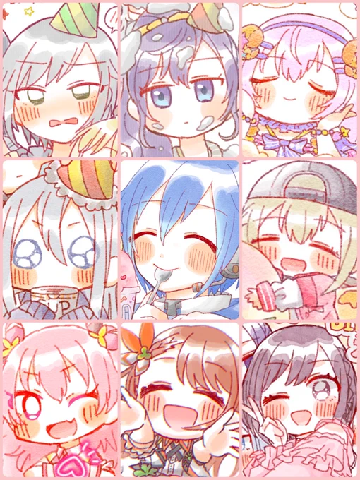 これにてプロセカ26キャラ全員2022年はお祝い出来ました!!!めちゃくちゃ頑張りました来年も頑張ります🙌
#prsk_FA 