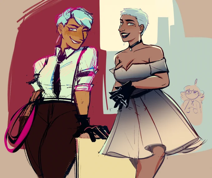 [ ace attorney ] fran outfit indulgence... 