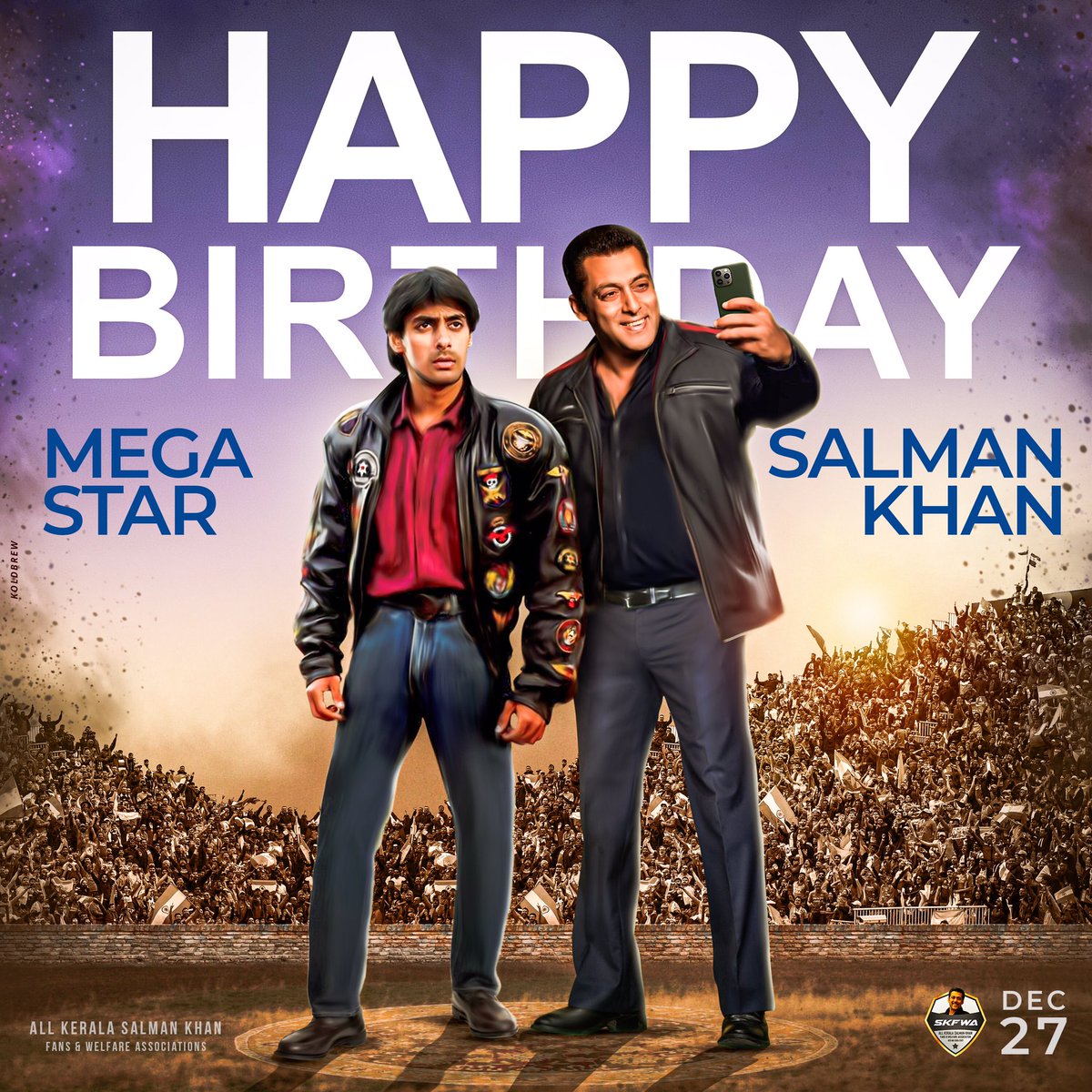 KoldbrewMedia's tweet photo. #HappyBirthdaySalmankhan #SalmanKhan #commondp 

@SKFansClub 
@KoldbrewMedia 
@BeingSalmanKhan https://t.co/Jl0GbpbzzH