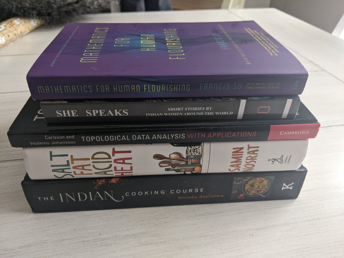 GakharHitesh's tweet image. Between Christmas presents from my partner and her family, my personal library became a whole lot richer! 😃