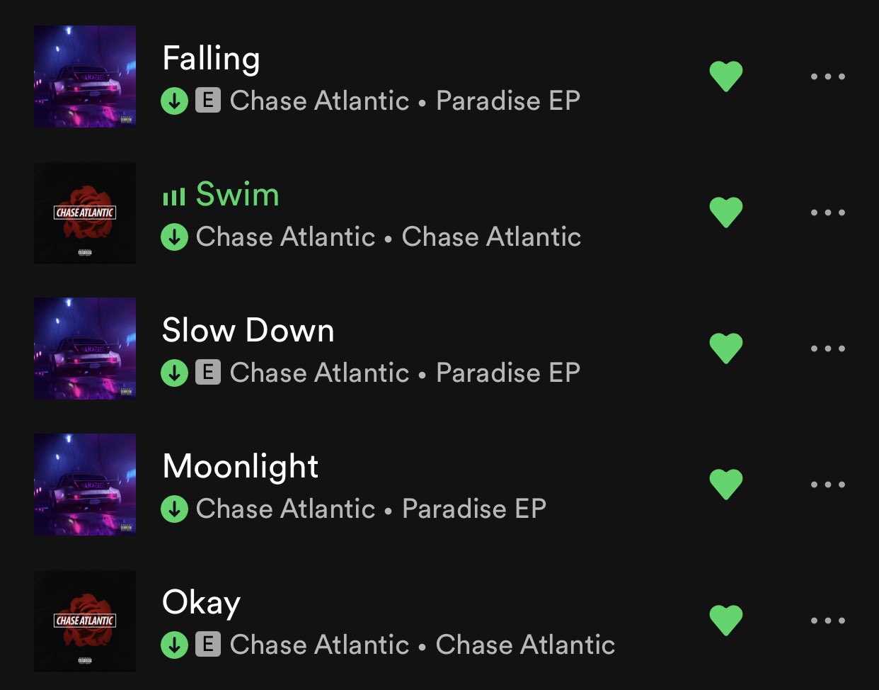 Slow Down - Chase Atlantic (Paradise Ep) 