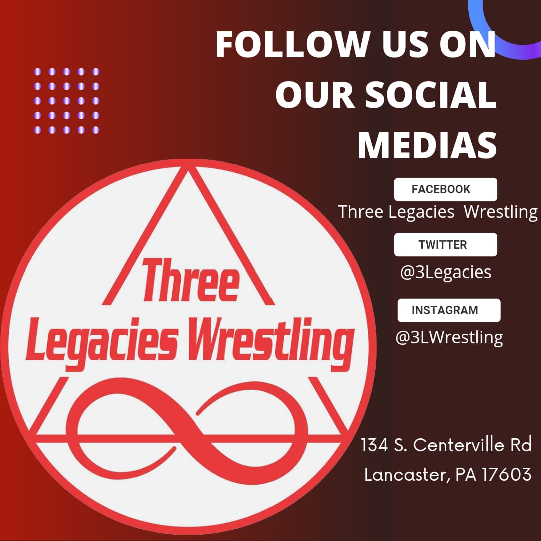 3Legacies's tweet photo. We have a tons of announcements coming this week! Information for January 14 featuring @LondonFu , our 2023 Schedule INCLUDING a major announcement regarding a special Summer Event! Follow us on all our social medias and join us as we build back #Wrestling in #LancasterPa https://t.co/3IgCZnKn9Q