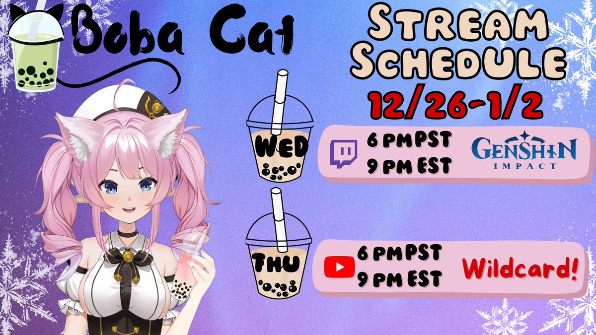 BobaCat Vtuber tweet media