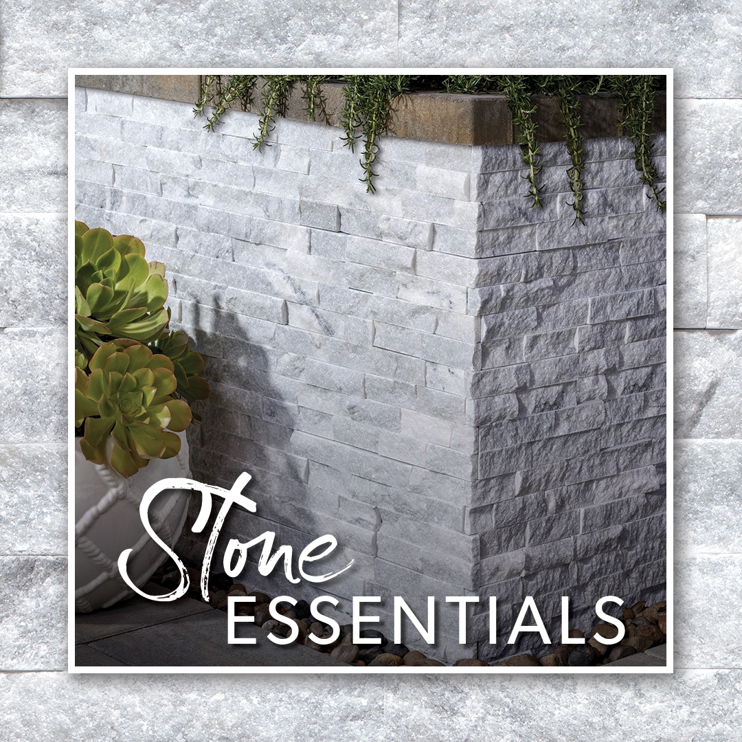 Offering a cozy, rustic feel, the Hazy Grey ledger stone adds a classic look to any space. This stone accents any space, from bathrooms to kitchens to fireplaces. Finish your project with this clean-cut and universally loved stone. #islandstonetile #islandstone #tile #stonetile