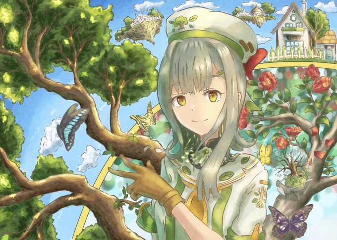 #まゆるのイラストビフォアフ発表会2022参加失礼します!今年は「70枚」くらいを作品として描きました!イベントなどのものも合わせると100枚以上になるかもしれません←before(11月)   (9月)after→ 