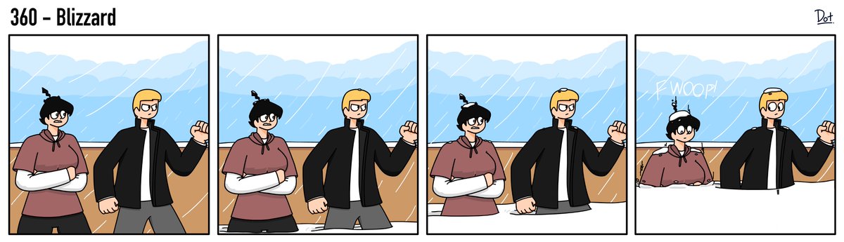 DailyIssueComic's tweet photo. 360 - Blizzard https://t.co/w4blNjTxnu