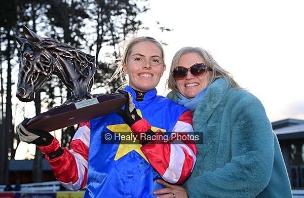 irishracing's tweet photo. Tullypole Annie provides Benson with landmark 33/1 win  @LeopardstownRC https://t.co/EbmJJdAp04 https://t.co/SIfWChpMYT
