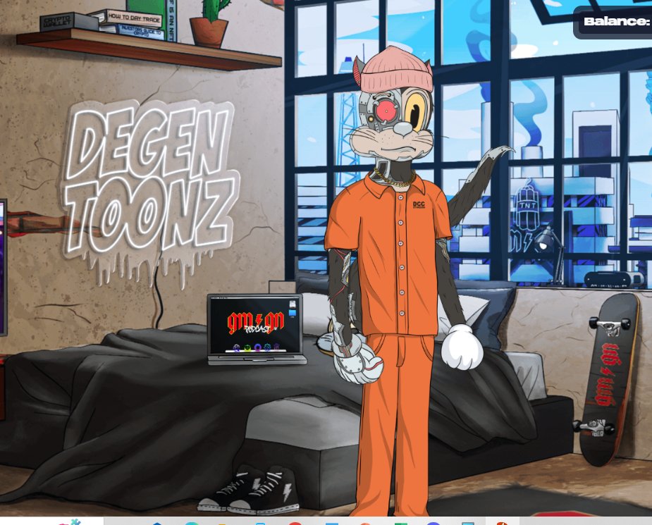 NFTspazz's tweet photo. Does this mean Toonz are about to "break out??" @DegenToonz #ETH #NFT #crypto #CryptoInvestor #Finance #RoboToonx https://t.co/9IG1K2zg6l