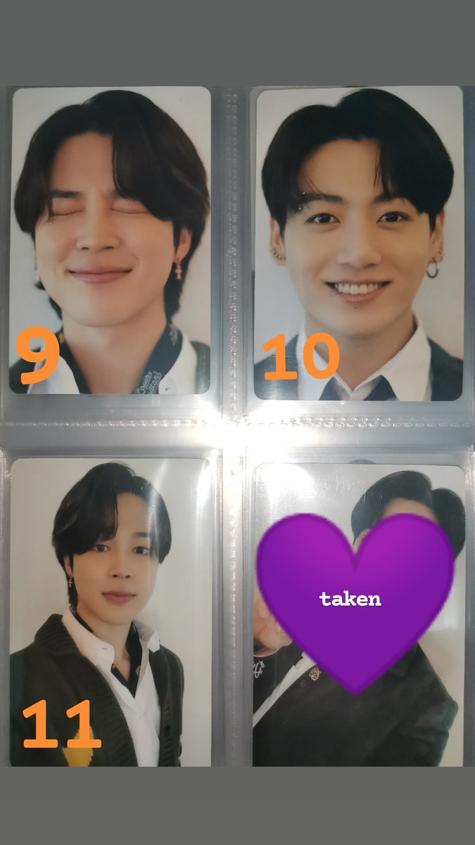 lysshopph's tweet photo. here's the updated availability of the dicon photocard custom book Jimin &amp; Jungkook

mod: grab, lalamove, lbc https://t.co/b5taXcAClR