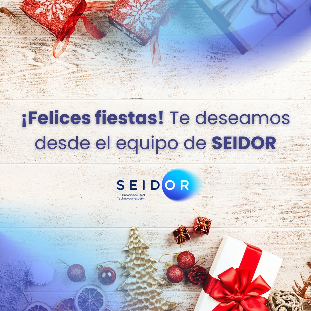 De parte de todo el equipo que conforma SEIDOR Argentina, deseamos que tengas un muy feliz año nuevo, lleno de amor, alegría y buenas oportunidades💙

¡Muy felices fiestas!

Sigamos creciendo juntos🚀

#HumanFocusedTecnologyExperts