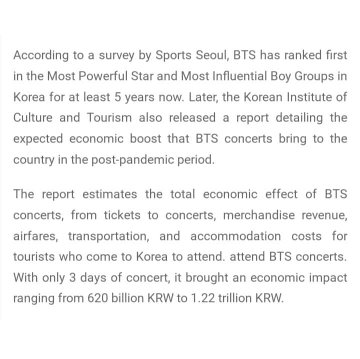jeon_vantella's tweet photo. 📰| Lanzan un reciente informe sobre el impacto de BTS tras el alistamiento al SM: 

Medios informan que Corea perdió ingresos de como 35 empresas combinadas cuando @BTS_twt anunció su enlistamiento (+) https://t.co/qdQmt3pr9t