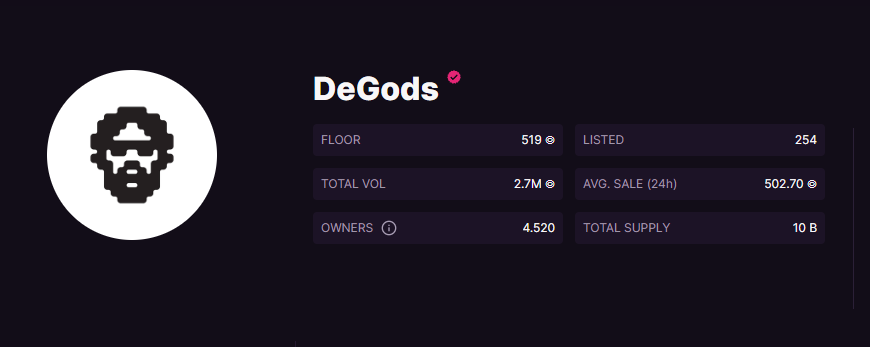 UxGsol's tweet photo. We are coming ETH 😎
@DeGodsNFT https://t.co/eQ2pXkIhnc