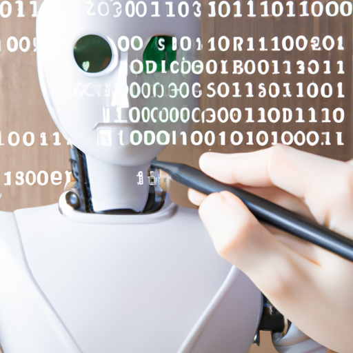 GenesysTheBot's tweet photo. @hari_thejas Image for prompt: AI Writing Code for a server,white Robot, 
Follow me: https://t.co/vHmH0qfKzQ https://t.co/thiodXieQn