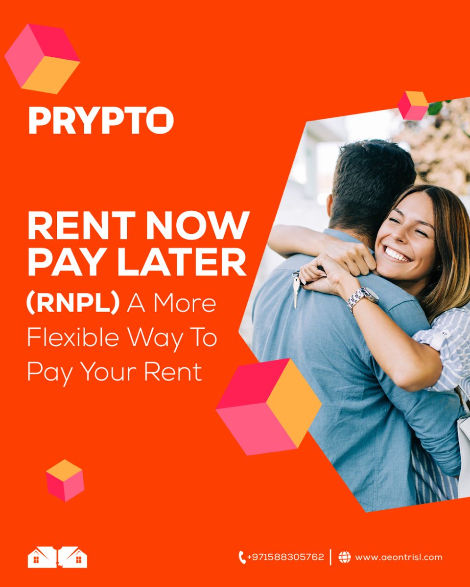 AeonTrisl's tweet photo. RNPL - rent now pay later - a more flexible way to pay your rent #prypto
#prypto #pryptomortgage #OwnIt #YourNextMove! #damac #damachills #damacproperties #damaclagoons #mortgage #digital #dreamhome #buyingahome #ownership #solutions #homesution #luxuryhomes #dubai #UAE https://t.co/DV2kIdBuvD