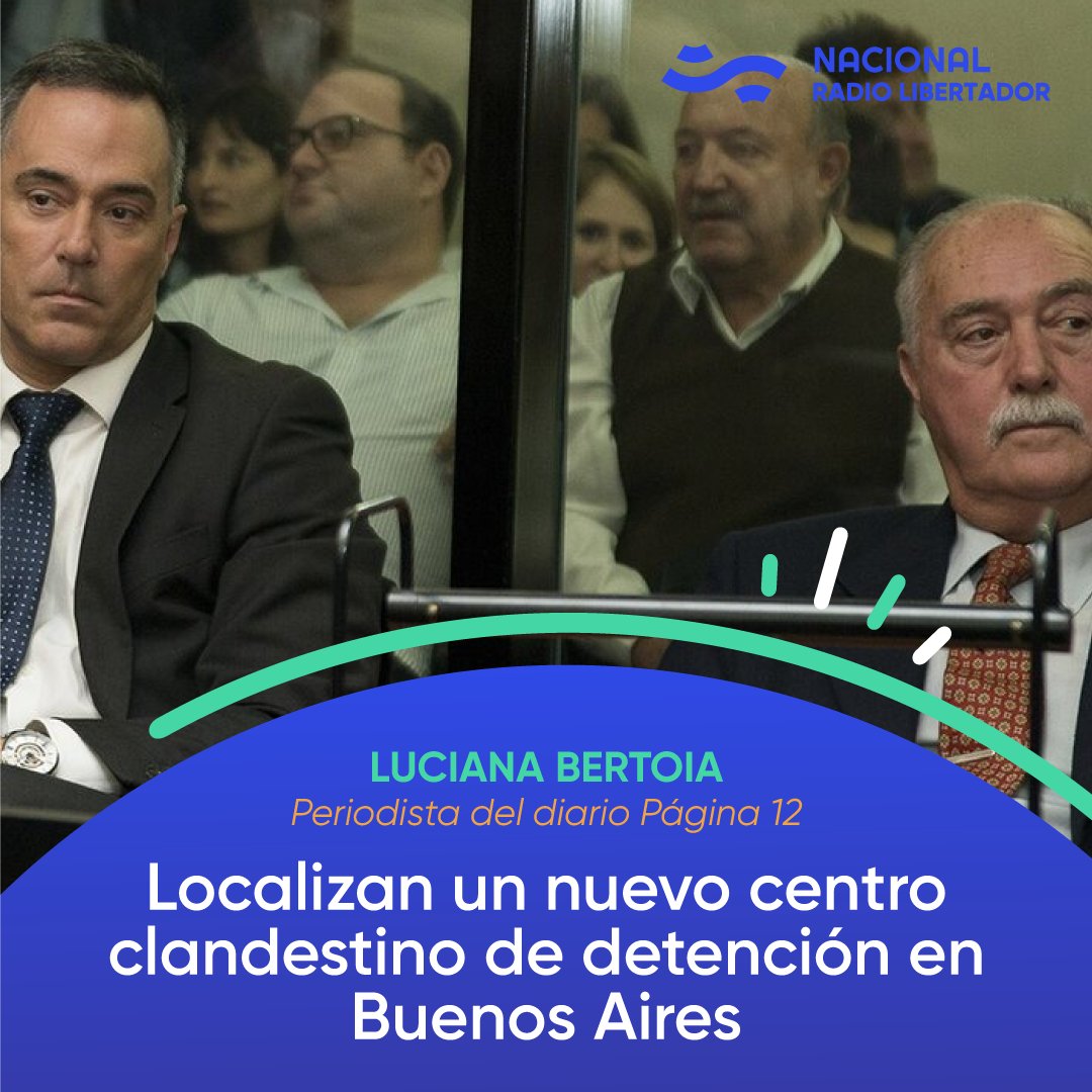 📻#MuchasGracias| Localizan un nuevo centro clandestino de detención en Buenos Aires
La periodista <a href="/LucianaBertoia/">Luciana Bertoia</a>  relató detalles de su investigación sobre el accionar de Finnen y otros integrantes de la SIDE
📲radionacional.com.ar/localizan-un-n…