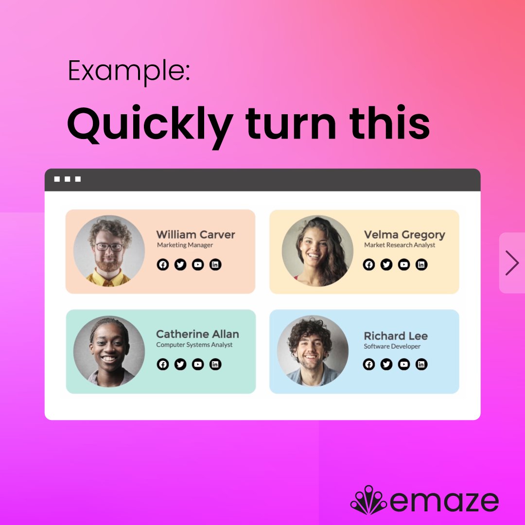 emaze_tweets's tweet photo. “Hi 👋
I’m a graphic designer here at #emaze &amp; I wanted to share with you how to choose different items (of any category), and update them without selecting each one individually! 
Much love, 
Mila” 

Watch the #tutorial here: https://t.co/qVNPa6YyPz

#MondaysWithMila https://t.co/rfSPa8OXzY