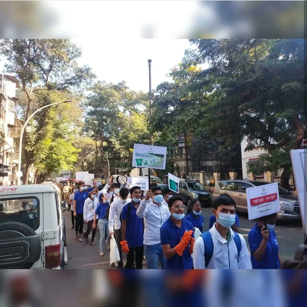 Nss_RuiaCollege's tweet photo. Mazi Mumbai Swacha Mumbai Rally @ConnectingNss @MaharashtraNSS @_NSSIndia @YASMinistry @kamalkumarkar @nss_uom @nss_uom https://t.co/TQFtFvRcSA