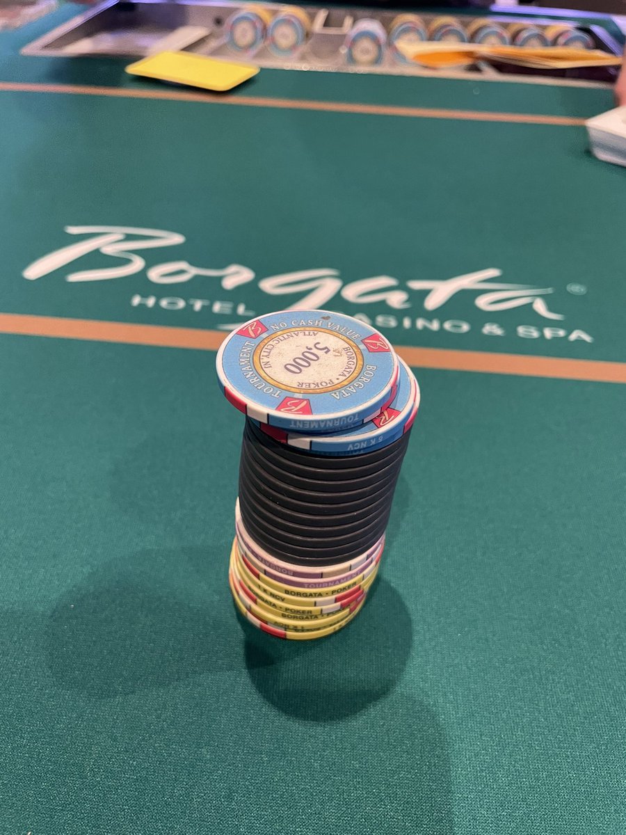EdwardCaudle7's tweet photo. Here for this @BorgataPoker satellite…I smell a seat for next week https://t.co/3UR8bbCz9t