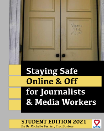 yoursosteam's tweet photo. For beginner journalists, this brand new module from TrollBusters is packed with detailed videos and text material about online safety https://t.co/Te4s7rOW90 #onlinesafety #onlineabuse #trollbusters https://t.co/KdB2OtxzHk