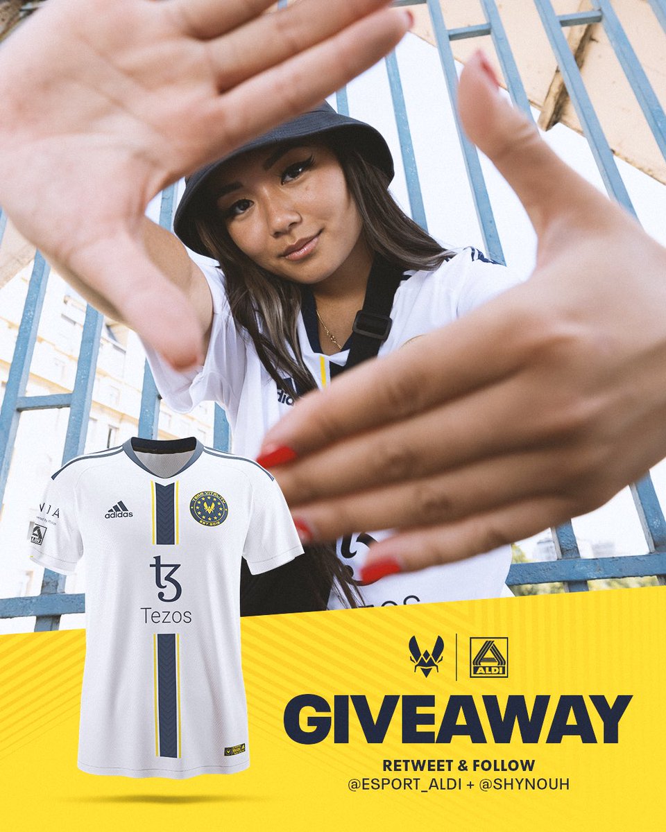 shynouh's tweet photo. Pour cette fin d’année @Esport_ALDI &amp; @TeamVitality vous offre un maillot Alternate ! 🐝💛

Pour participer : 
👉 Follow @Esport_ALDI &amp; @shynouh 
👉 RT le tweet 

Bonne fête à tous 🥳🫶 https://t.co/aMzpHUCnvT