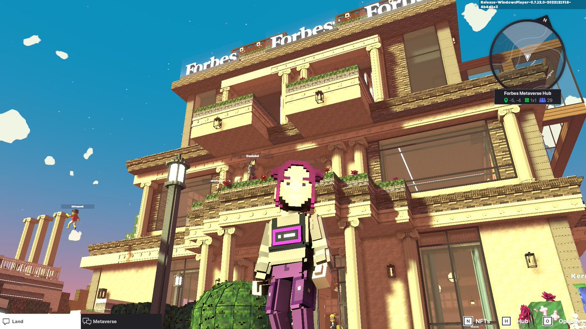 Aliss_li's tweet photo. @TheSandboxGame @Forbes @polygonalmind In the @Forbes Metaverse Hub! Check my screenshot below 🎈👇 https://t.co/4yYRUSH8T1