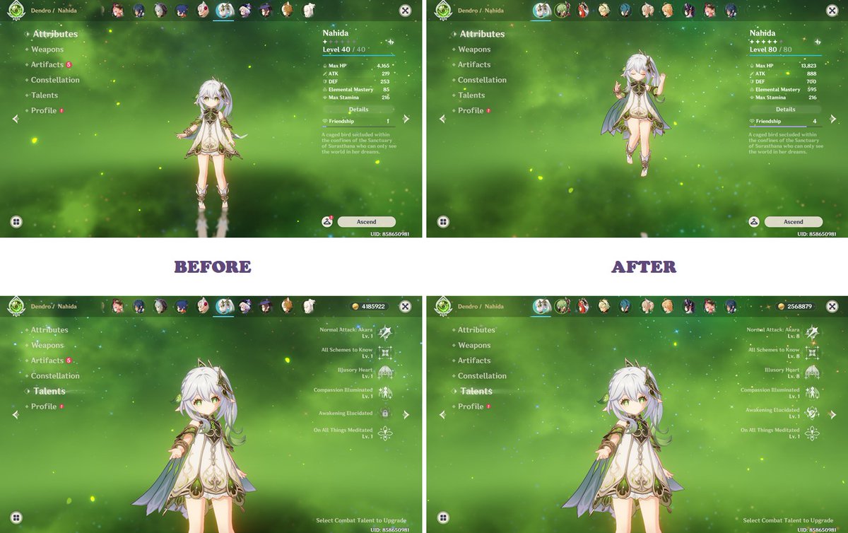 GregPiloting's tweet photo. #gregsproofs
Continuation of previous order:
- Jean, Kaeya, Kazuha, Tighnari, Itto, and Kokomi SQ
- Golden Slumber WQ
- Sumeru Archon Quest Acts III, IV, and V + Perilous Trails
- Nahida Farming (level 80, talents 8-8-8) https://t.co/c3m4veXdvQ