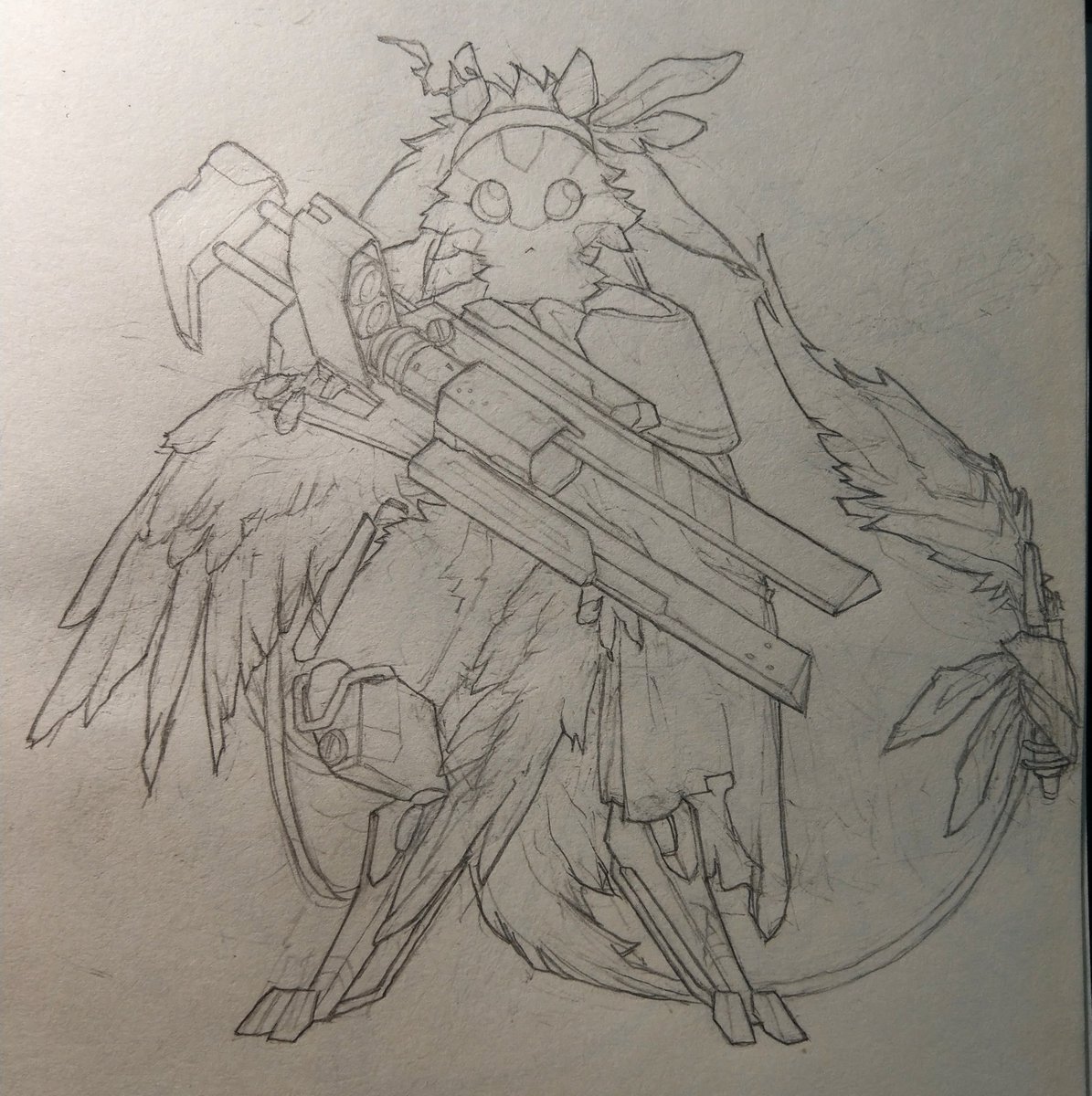 birb with a gun
#avali
I love this species