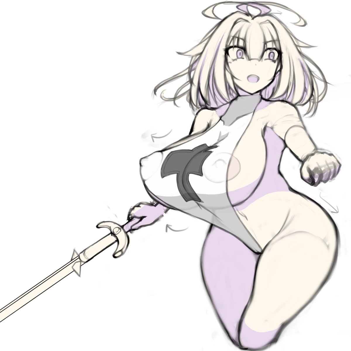 過去絵のリメイクみたいなのたのしい 