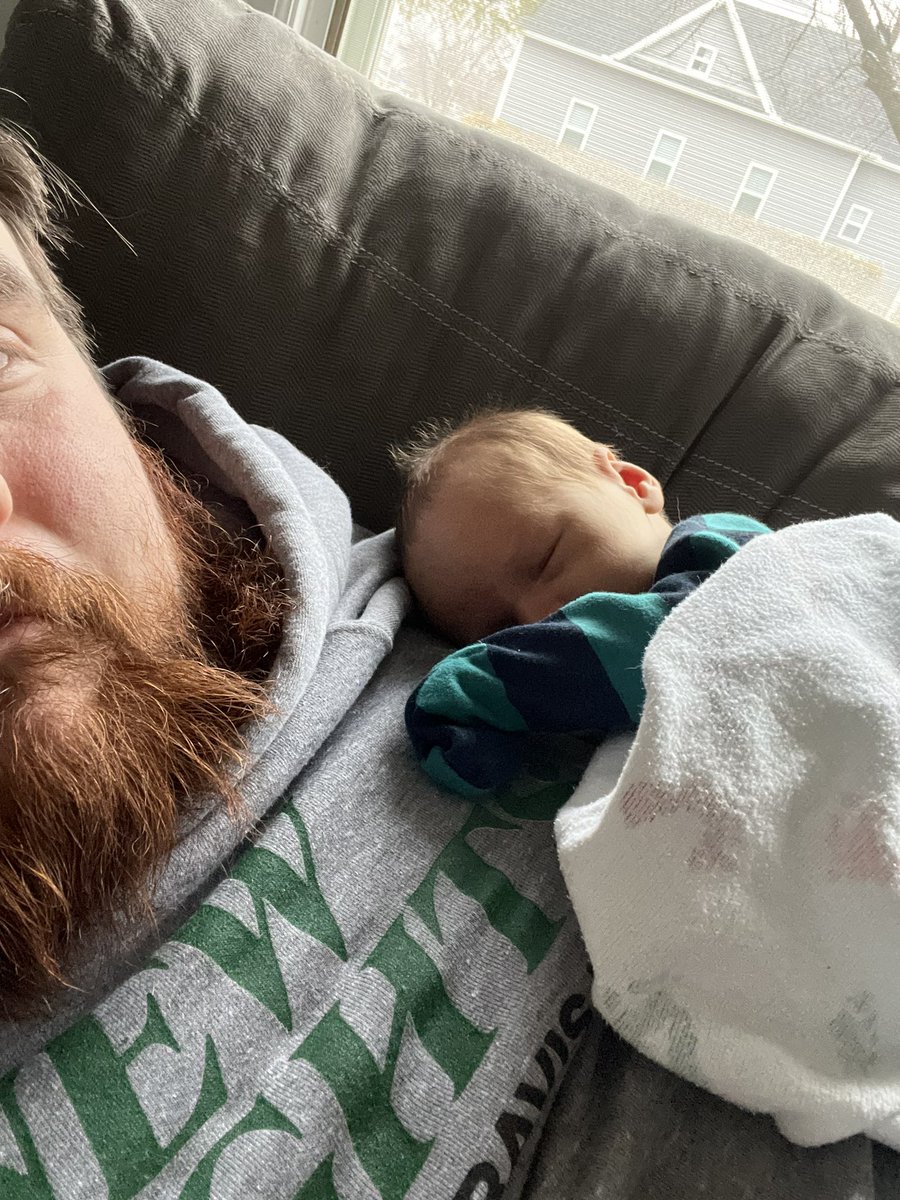 connorz93's tweet photo. @JasonKelce @tkelce @newheightshow it’s become a weekly tradition to watch the podcast on Wednesday mornings with my wife and newborn!! Although he usually doesn’t make it through the whole show 😂😂 https://t.co/qySXVrAd4W