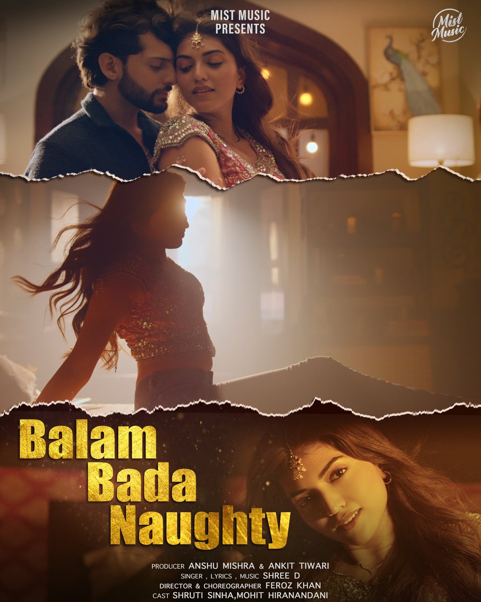 MistMusic_'s tweet photo. Mist music coming with new year blast Balam Bada Naughty sung by Shree D Produced By Anshu Mishra and Ankit Tiwari
 Get ready for new year blast with us #BalamBadaNaughty releasing on 1 st Jan 
Song - Balam Bada Naughty
Producer - @Anshumishra_ @ankittiwari https://t.co/3zcTfr1qWd
