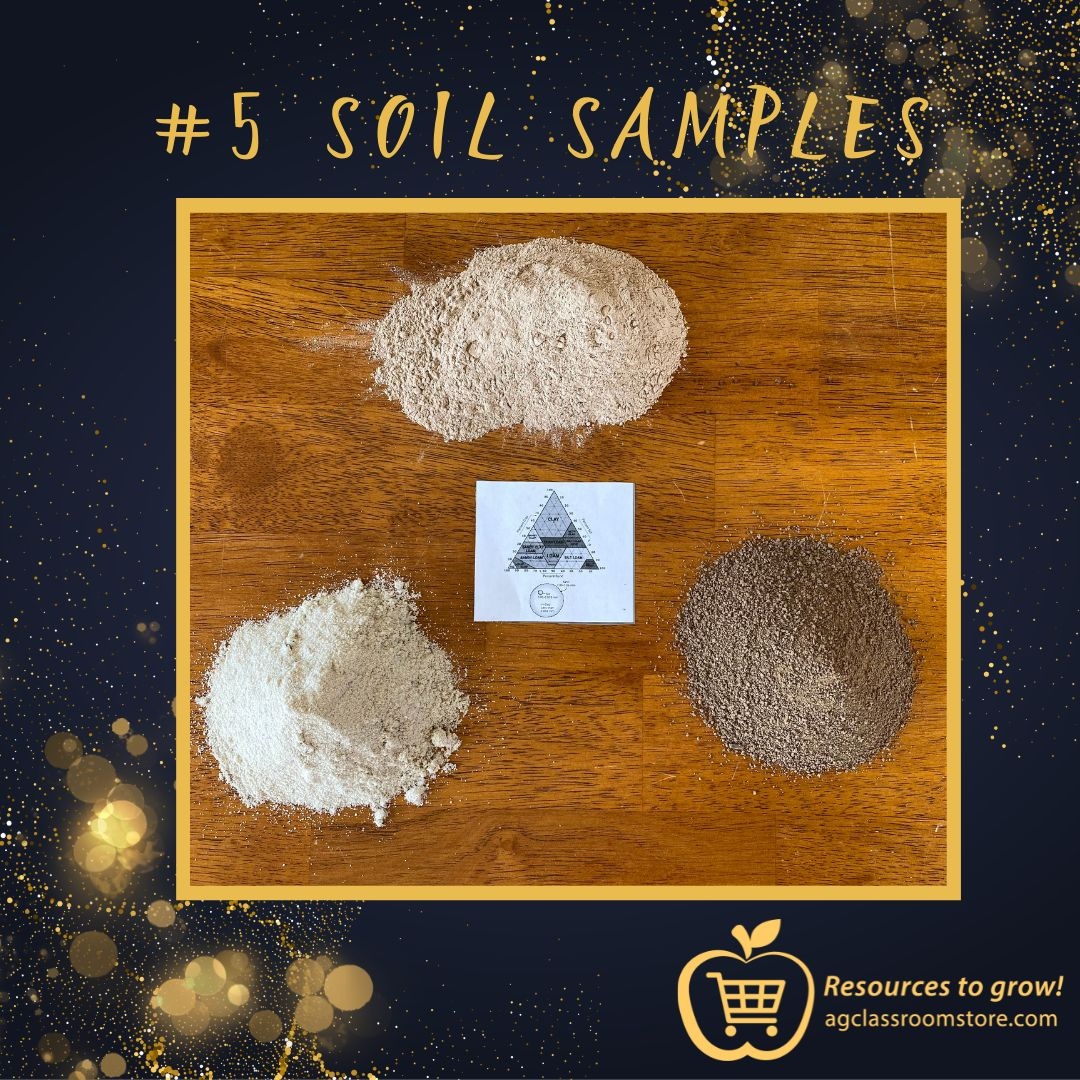 resourcestogrow's tweet photo. Always in the top 10! Soil Samples (Soil Texture)
https://t.co/WavPvJFKcr
This is a great kit for teaching students about soil textures. 

#2022top15 #classroomreadykits #webringagtotheclassroom #agclassroomstore #resourcestogrow #agliteracy https://t.co/2IAml1vTII