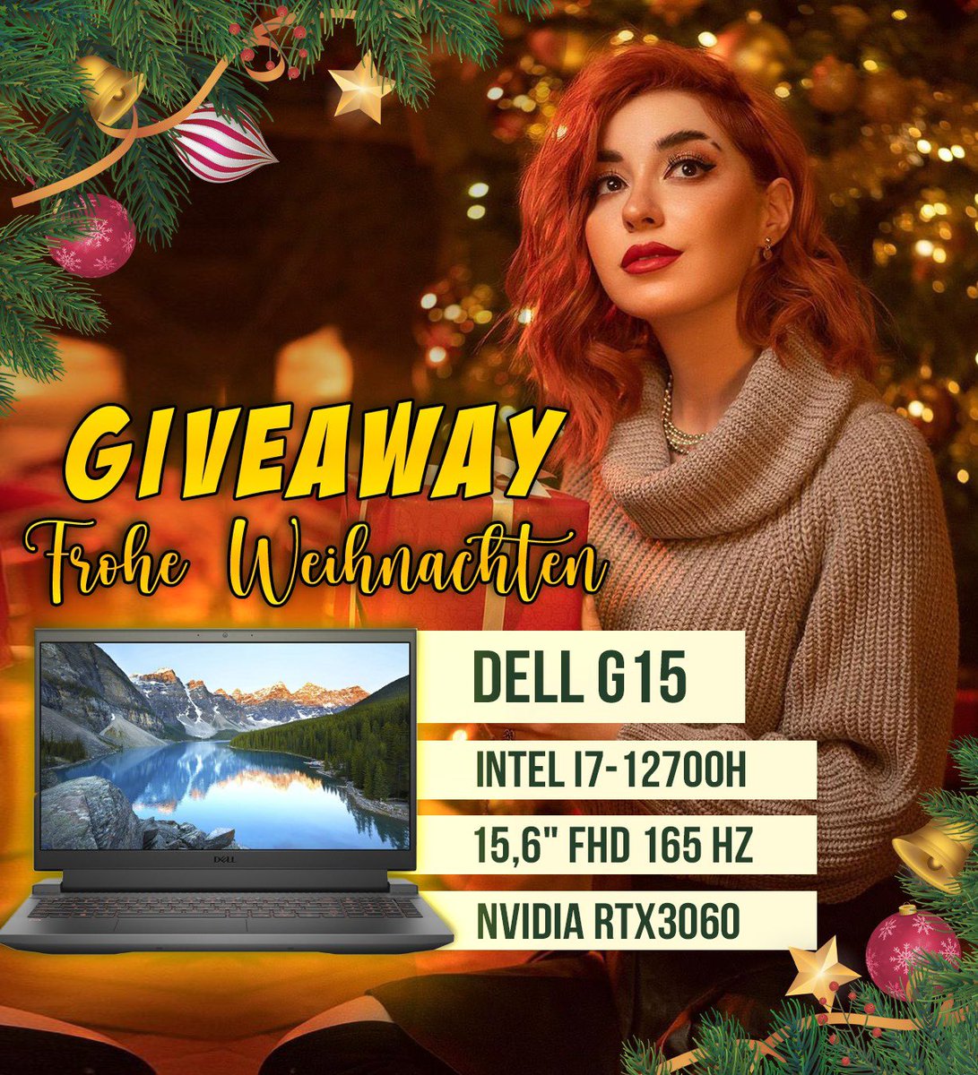 ᵂᵉʳᵇᵘⁿᵍ
Weihnachts-Anni hier! 🧑‍🎄 Ich hab unterm Baum noch ein Geschenk für euch gefunden. 🎁 Denn <a href="/Intel_DE/">Intel in Deutschland</a> &amp; ich verlosen einen Gaming Laptop mit dem 12th Gen Prozessor an euch! 🤩 Infos zu den Prozessoren: intel.ly/3EMaxs0 &amp; die Infos zum Gewinnspiel hier unten👇
