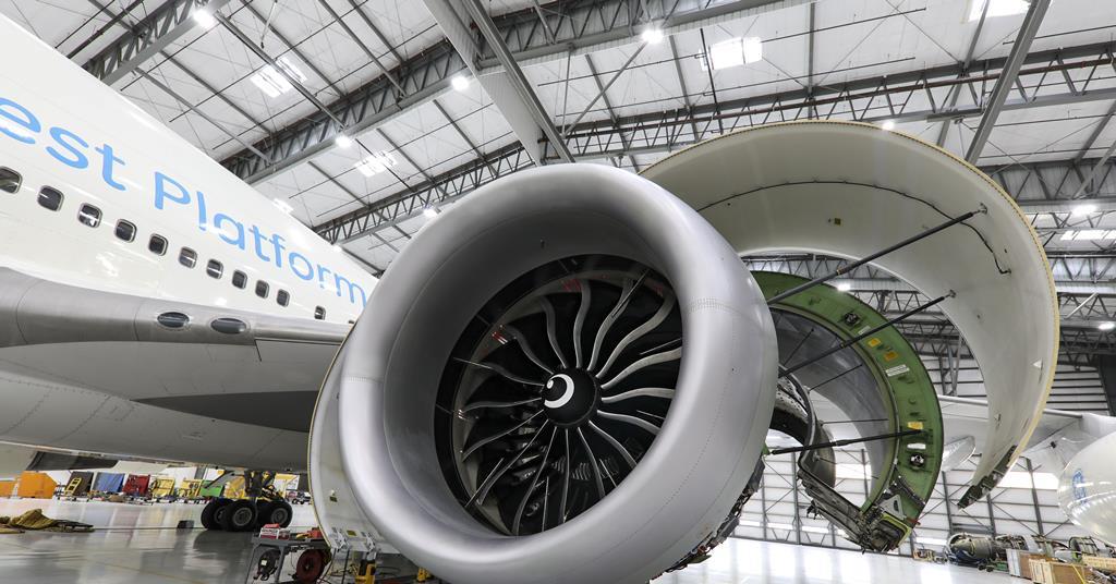 FlightGlobal's tweet photo. GE Aerospace’s advanced materials for improved engine efficiency #ad https://t.co/l2p3oCohdR https://t.co/rSkVdL6ycX