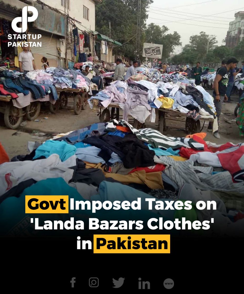 PakStartup's tweet photo. In Karachi and Islamabad, Landa clothes are out of reach of the public, despite the increase in cold, the government has imposed a tax on Landa clothes. https://t.co/PxsX1jg1pF