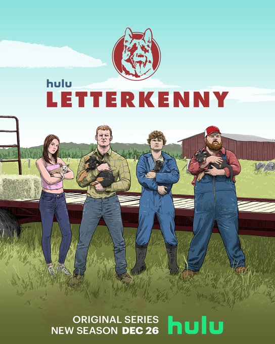 TVTango's tweet photo. ๐Stream Now @hulu Premiere Season 11 #Letterkenny @LetterkennyProb w/ #JaredKeeso @MichelleMylett @summernate @DylanPlayfair @AndrewHerr1 @KTrevorWilson @tylerjbjohnston @MelanieScrofano @jacobtierney79 @kaniehtiio #LisaCodrington About https://t.co/MAsV3slZWx https://t.co/uV1AqbQLHe