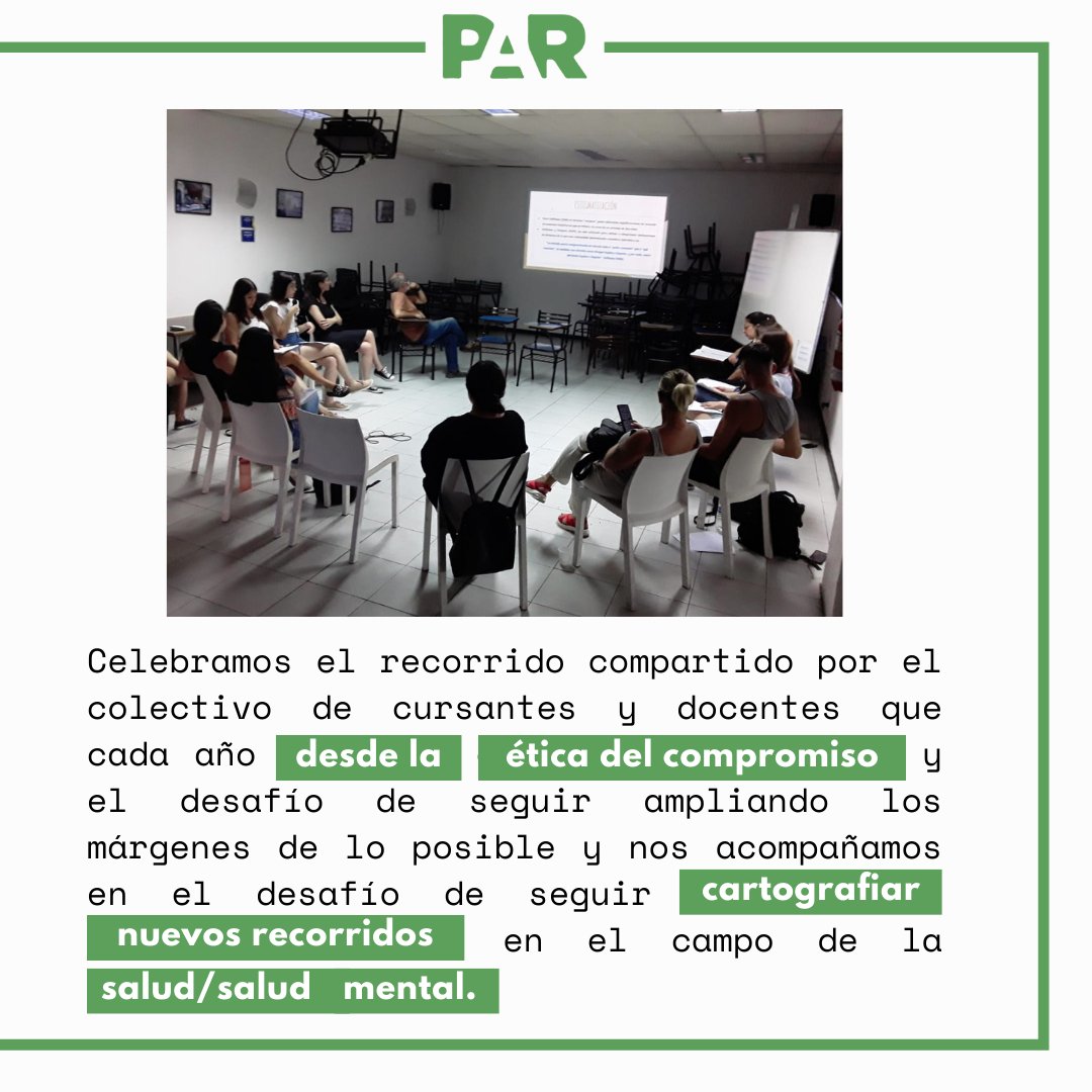progandres's tweet photo. De cierres, balances y proyecciones.

El 21 de diciembre nos encontramos de manera hibrida (como todo el año) para cerrar la Cohorte XI del curso de at que desde PAR https://t.co/2tAPLuuESu