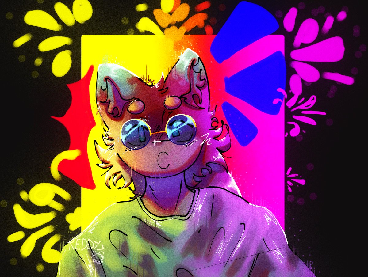 FurroSmailo's tweet photo. Volví con este dibujo feo 😹😹😹 #furryfandom #elpepe #furry #art #arte #epilepsia #pinchesfurros #NEON #uwu https://t.co/QLjG0Vm3rv
