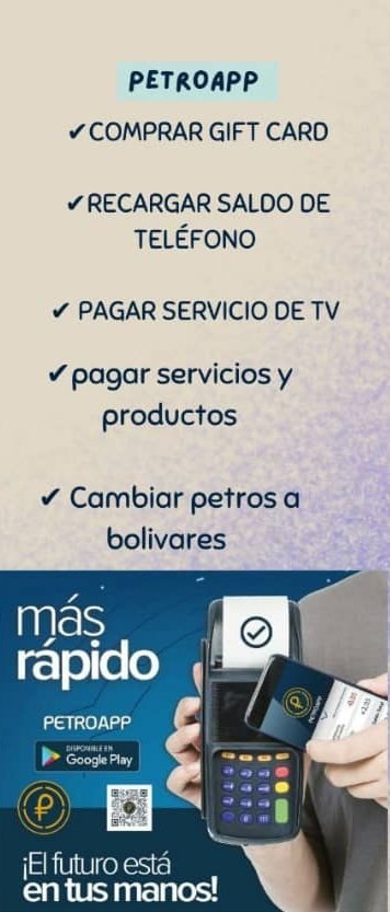 Ahora puedes ahorrar en petros, es la mejor manera de tener seguro nuestros ahorros a través de la petroApp. #APP #PuebloAlegreYUnido